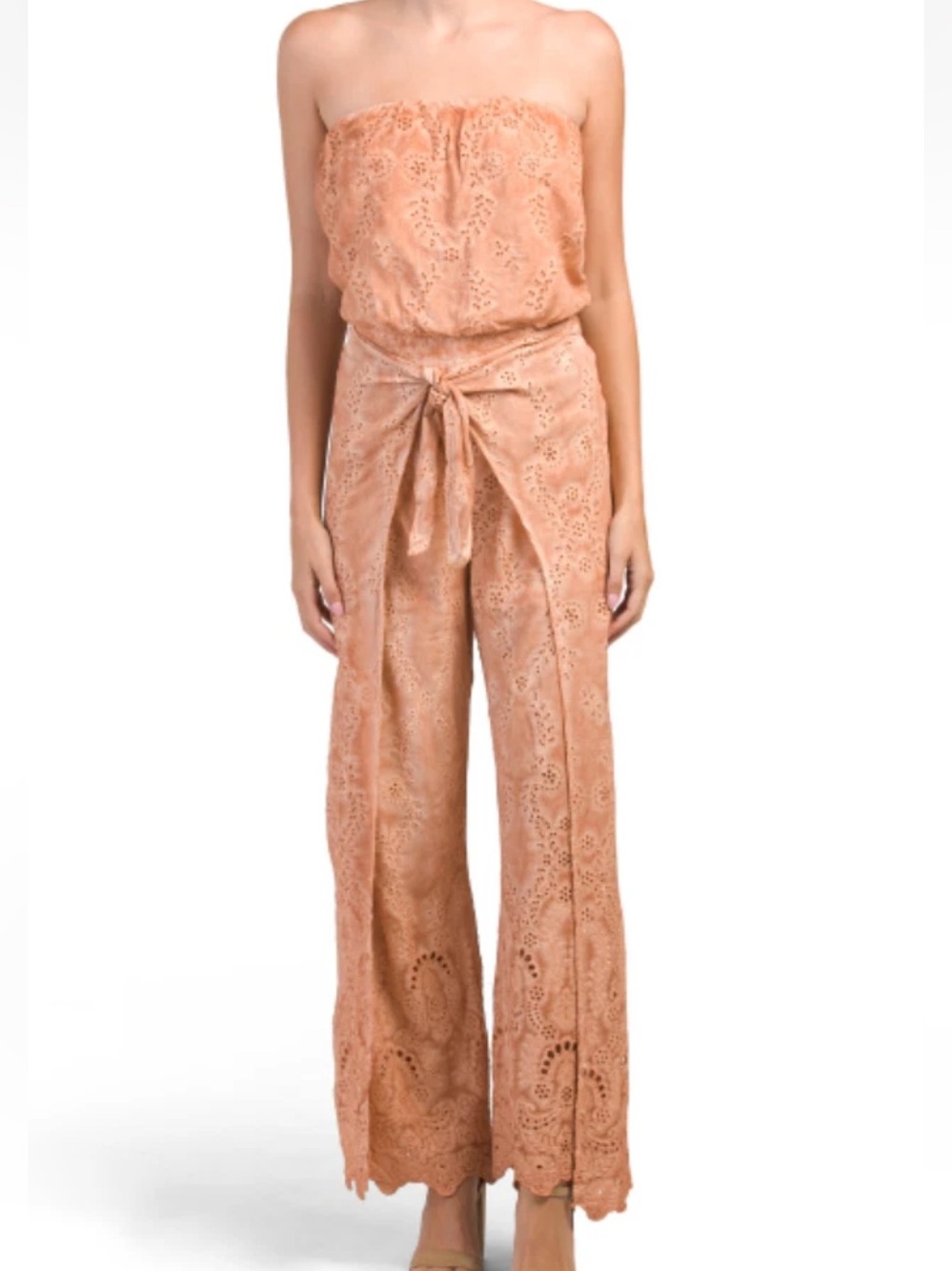 YOUNG FABULOUS & BROKE ELLIS EYELET-STRAPLESS JUMPSUIT
MESA OIL size S